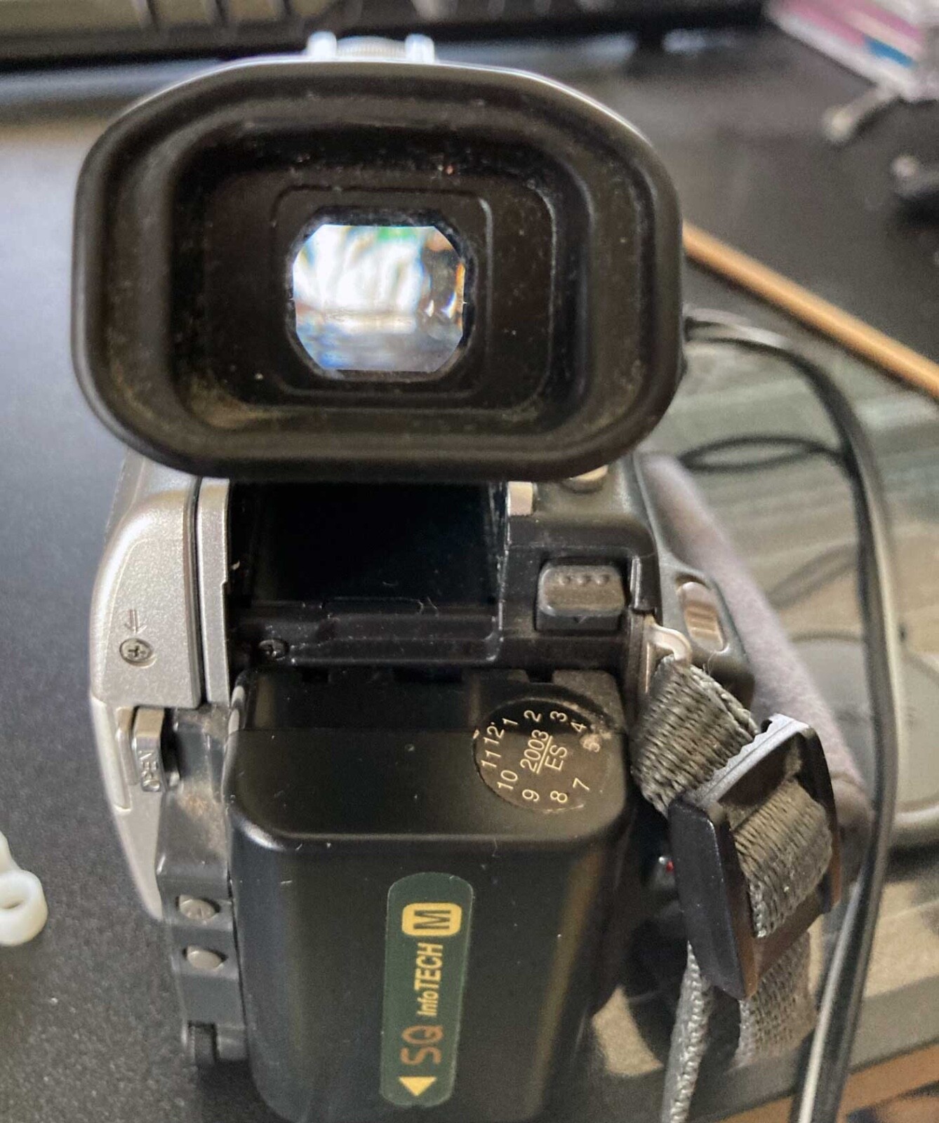 Sony Handycam MiniDV Video Camcorder DCRTRV11 AC adapter, works weak