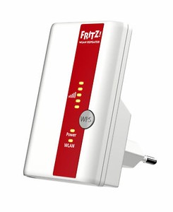 Original AVM FRITZ!WLAN Repeater Extender 310 (300 Mbit/s, WPS), weiß - Günstig!