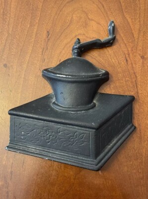Vintage MCM Sexton Cast Iron Wall Decor Coffee Grinder Made In Taiwan