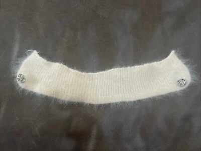 Vintage Cashmere Collar Neck Wrap Rhinestones Detached - Image 1 of 4