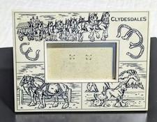 Clydesdale Horses Photo Frame 6 x 4.5 Vintage...