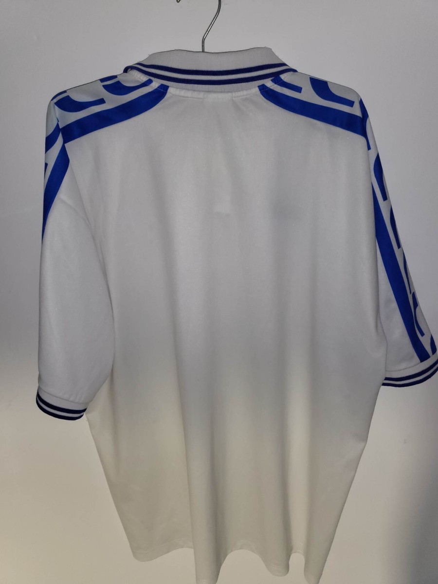 PUMA 80s 90s FOOTBALL SHIRT SOCCER JERSEY WHITE TEMPLATE | eBay