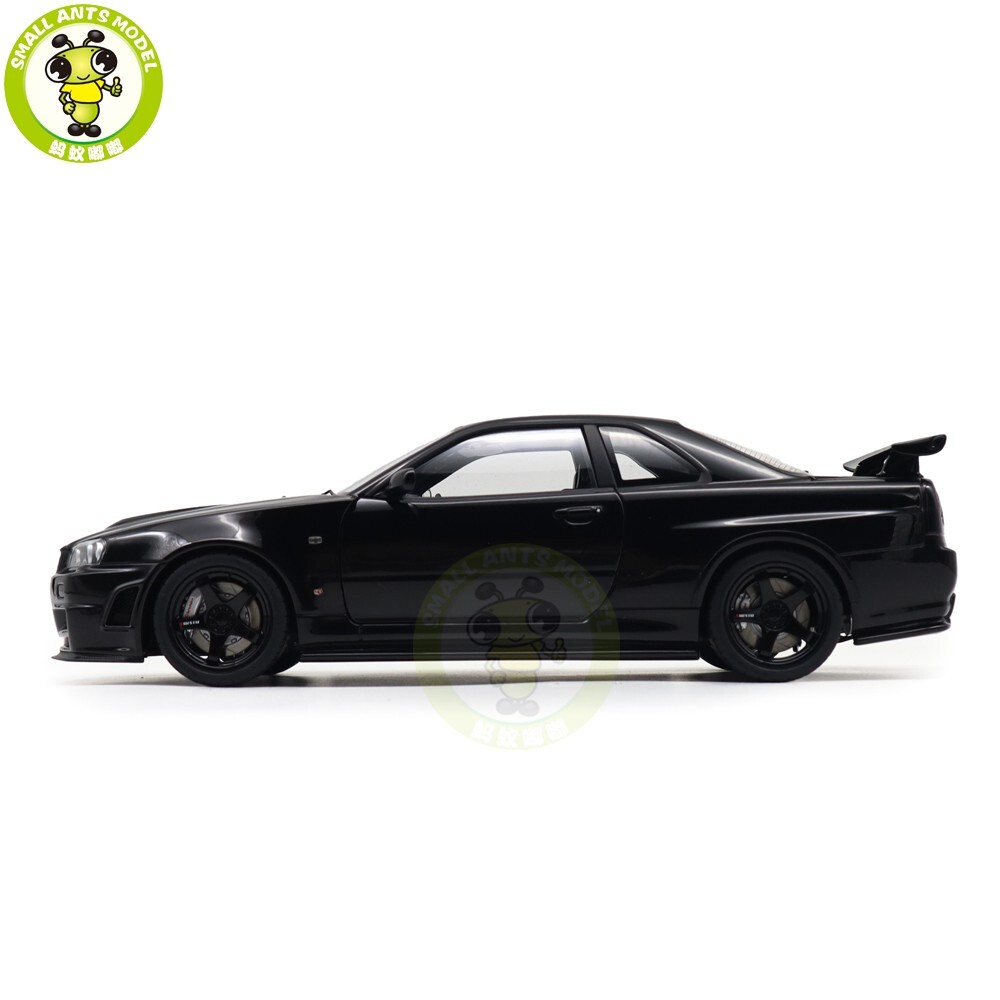 1/18 Nissan NISMO R34 GT-R Z-tune AUTOart 77463 Black Pearl Model
