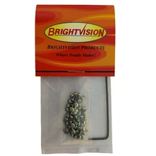 40 SHORT LENGTH 1-72 Hex-Drive Button-Head Screw-In Rivets For Restorations