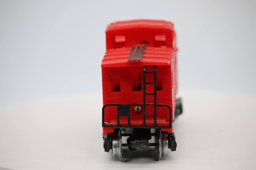 MARX ATSF 4427 8 WHEEL DESIGN CABOOSE O GAUGE - Picture 9 of 9