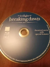 TWILIGHT BREAKING DAWN PART1 BLU-RAY DISC ONLY USED TESTED FREESHIP NOTRACKING