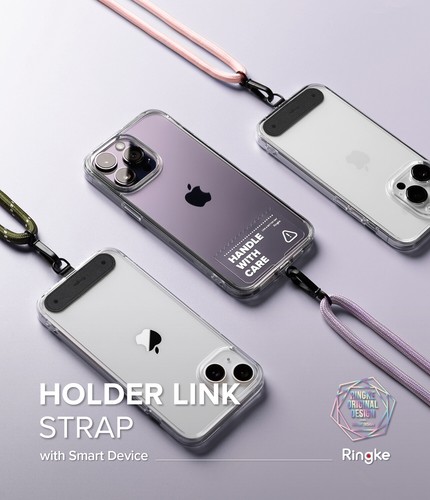 Ringke Holder Link [Strap + Phone Tether Tab] | Clear - 第 51/61 張圖片