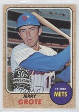 2017 Topps Heritage 1968 Topps Buybacks Jerry Grote #582 0b0