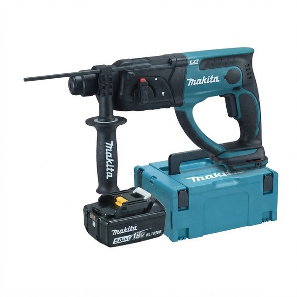 Makita DHR202T1J Akku Kombihammer 18 V 2,0 J SDS Plus + 1X Akku 5,0 Ah + Makpac-image