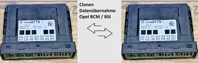 Dienstleistung OPEL BSI / BCM Clonen,Kopieren,Datenübernahme