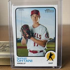 Shohei Ohtani 2022 Topps Heritage Card #150 Angels