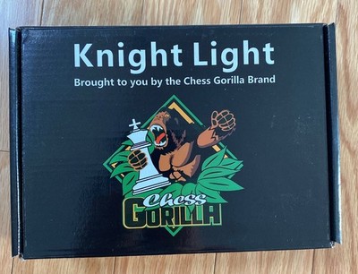 NEW Chess Gorilla Knight Light 3D LED Chess Lamp Touch Control USB