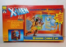 Product Image: NOS SEALED 1991 Toy Biz Marvel X-Men Wolverine Combat Cave Danger Room Play Set