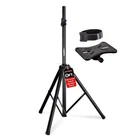5 Core Adjustable  Speaker Stand 6FT Heavy Duty PA DJ Tripod 100LB Capacity