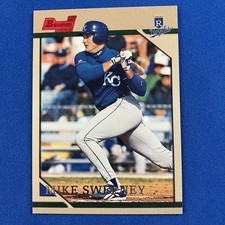 Mike Sweeney 1996 Bowman Rookie Card #334 MLB Kansas City Royals. rookie card picture