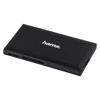 Memory Card Reader Hama 00181018 USB 3.0 Black