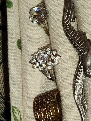 Eclectic Lot Of Vintage to Now Sterling Jewelry Cameo Etc #395 - Picture 15 of 18