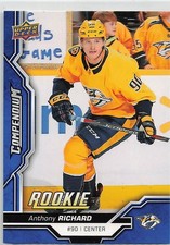 2018-19 Upper Deck Compendium Hockey Cards - Series 2 Checklist Added 6