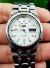 Vintage Of Seiko 5 Automatic 21 Jewels Men Watch Day Date Japan Made 4227-00E0