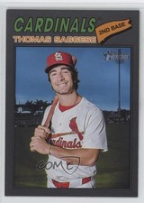 2026 Topps Heritage Dark Gray Border Thomas Saggese #230 5f0
