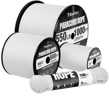 Paracord Rope 550 lb - 100ft 5/32" Parachute Cord 4MM 7-Strand para Cord - He...