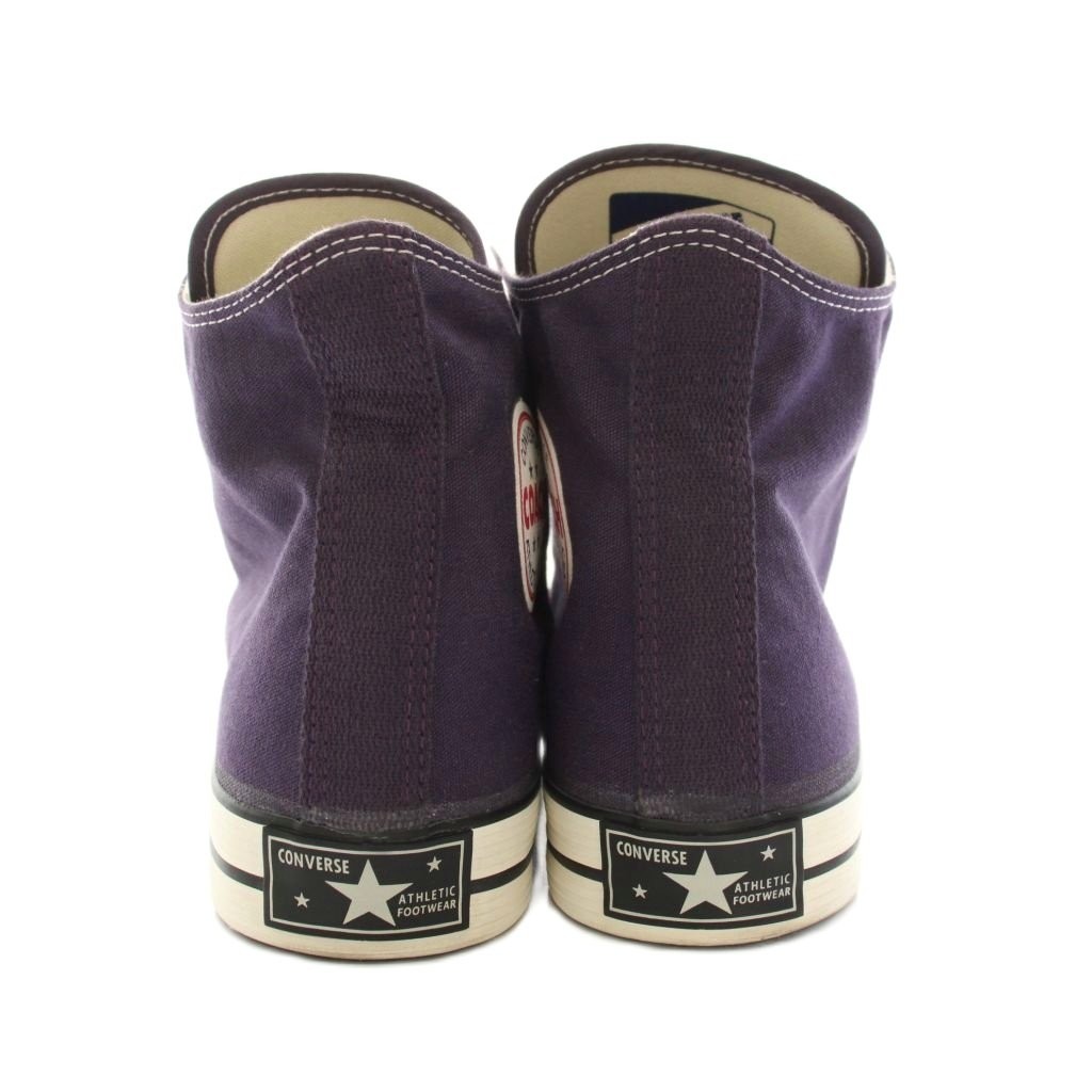CONVERSE ADDICT Coach Canvas High Sneakers US85 JPN27 Purple White Black Red Nav thumbnail 6
