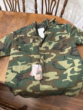 Rothco Ultra Force Woodland Camouflage Field Coat New With Tags Size 4xl