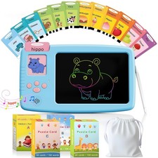 Talking Flash Cards for Toddlers: 2-in-1 LCD Writing Tablet with 510 Sight Words