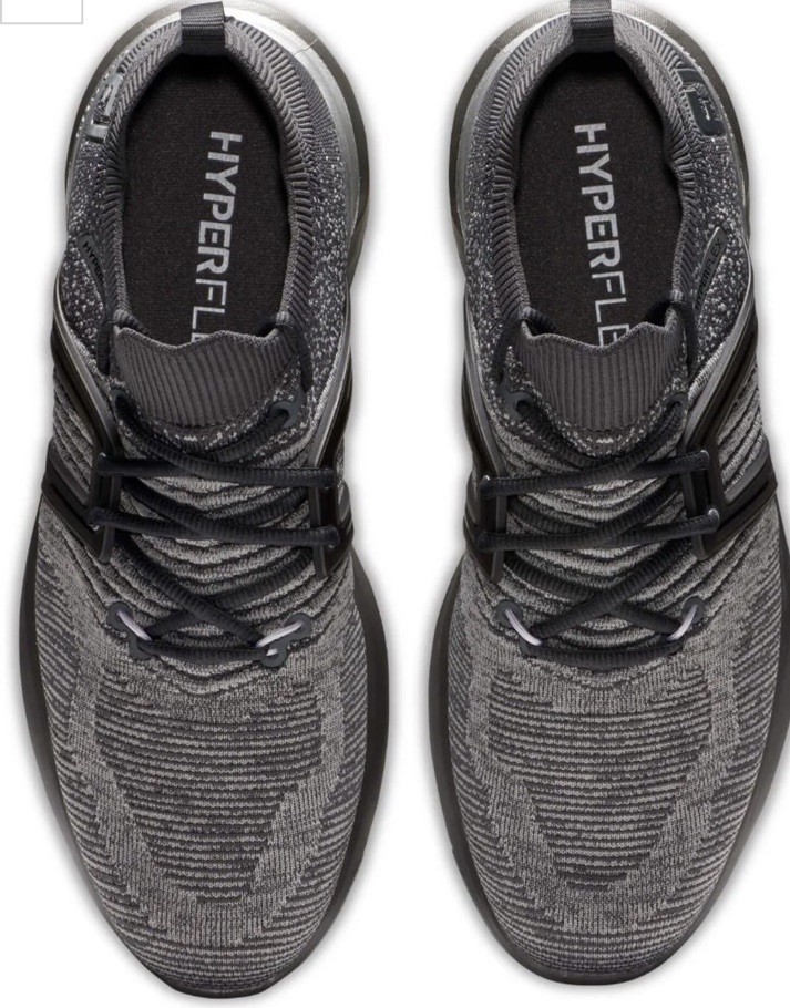 FootJoy Hyperflex Golf Shoes 51081 Charcoal Grey Soft Cleat Men\'s Size 11M. FootJoy Hyperflex Yarn 51081 Charcoal Gray Gray Men Golf  main image 2