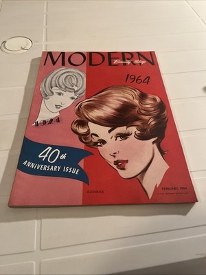 Modern Beauty Shop Magazine April 1964 Fabulous Vintage Ads 40Th Anniversary