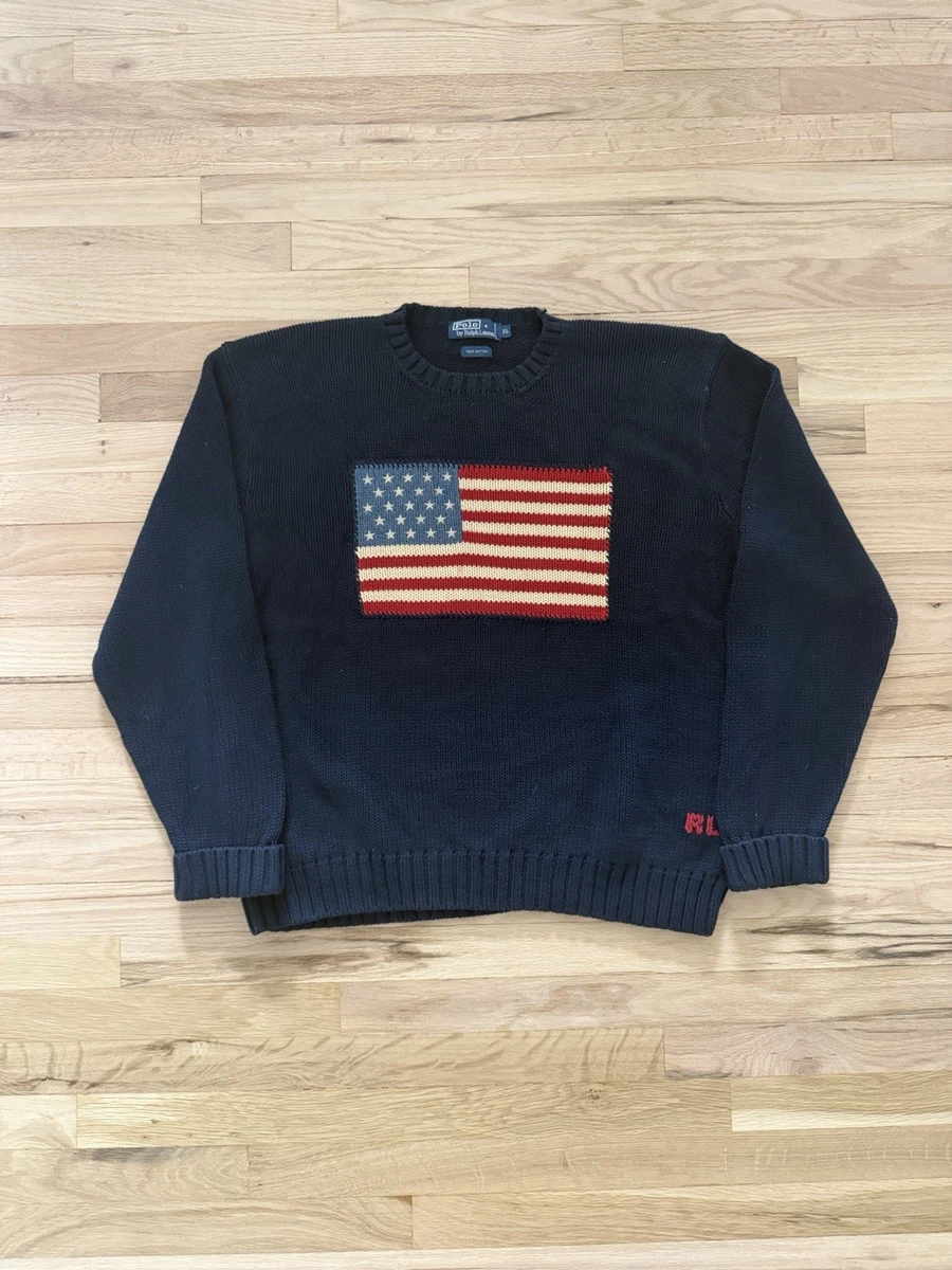 Ralph Lauren Flag Sweater In Men's Sweaters for sale - eBay