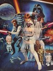 Rare 1980's Vintage Star Wars Type C Poster Printed In Canada 24x36 — photo 6