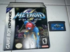 Nintendo GAME BOY ADVANCE METROID FUSION In Box Authentic