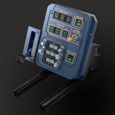 WINWING AGP A3XX Metal Flight Simulation Landing Panel Support for X-Plane MSFS