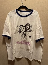 New Travis Scott Cactus Jack x Fragment x Murakami Tokyo Ringer T Shirt Size XL