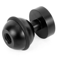 Black For Gopro Action Camera Diving Flashlight 1" 1/4 3/8 Hole Ball Head Mount