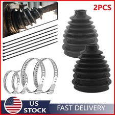 2pcs Cv Axle Boot Kit For Mitsubishi Model Inner Outer Drive Shaft Joint Boots 2pcs Cv Axle Boot Kit For Mitsubishi Model Inner Outer Drive Shaft Joint Boots