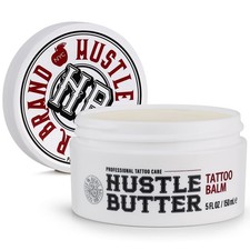 Hustle Butter Tattoo Aftercare 5oz Tattoo Balm Heals Protects New Tattoos and