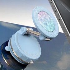 Upgraded Vacuum Magnetic Car Phone Holder for 108 LBS Strongest Suction 3000gf