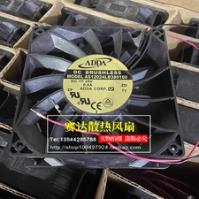 1 PCS  ADDA Fan  AS12024LB389100 DC24V 0.9A 12038 12CM 2-wire Cooling fan