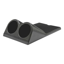 Glowshift Black Dual Console Gauge Pod Fits 84-87 Buick Grand National 52mm