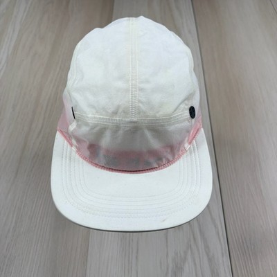 Nike ISPA AW84 Dri-Fit Mens White Adjustable Strapback Running 5 Panel Hat Cap