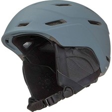 Smith Optics Adult Mission Open-Face Snow Matte Charcoal Medium Helmet