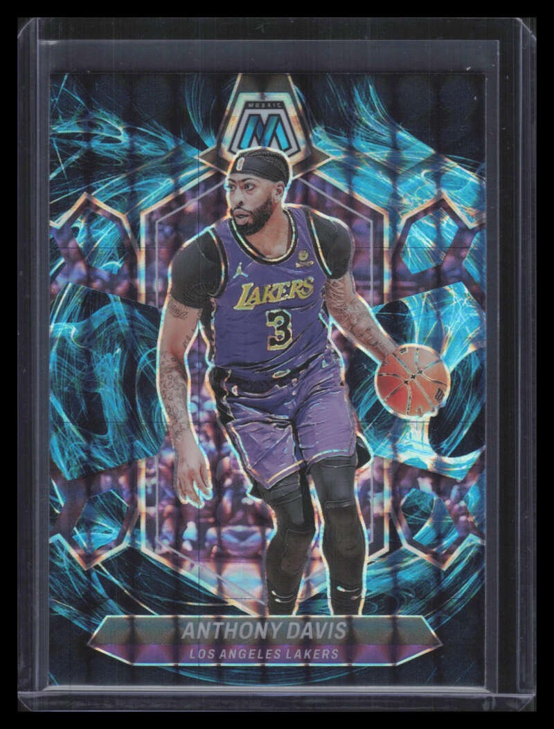 2023-24 Panini Mosaic Mosaic Genesis Refractor 73 Anthony Davis