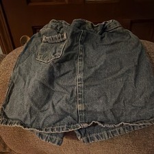 Vintage Levis Denim Girls Skort Size 6X