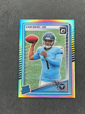 2025 Panini Donruss Optic Rated Rookie Cam Ward Holo Prizm #293 Titans NFL B