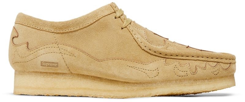 12FW SUPREME × CLARKS WALLABEE BOOT Supreme X Clarks Wallabee (Crocodile) - Releases