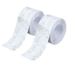 2Roll Caulk Tape Self Adhesive Toilet Caulking Sealant Strip Marble 1.4"x10.5'