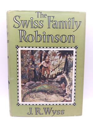 The Swiss Family Robinson by J.R Wyss RARE VINTAGE 1950s ILLUSTRATED BOOK