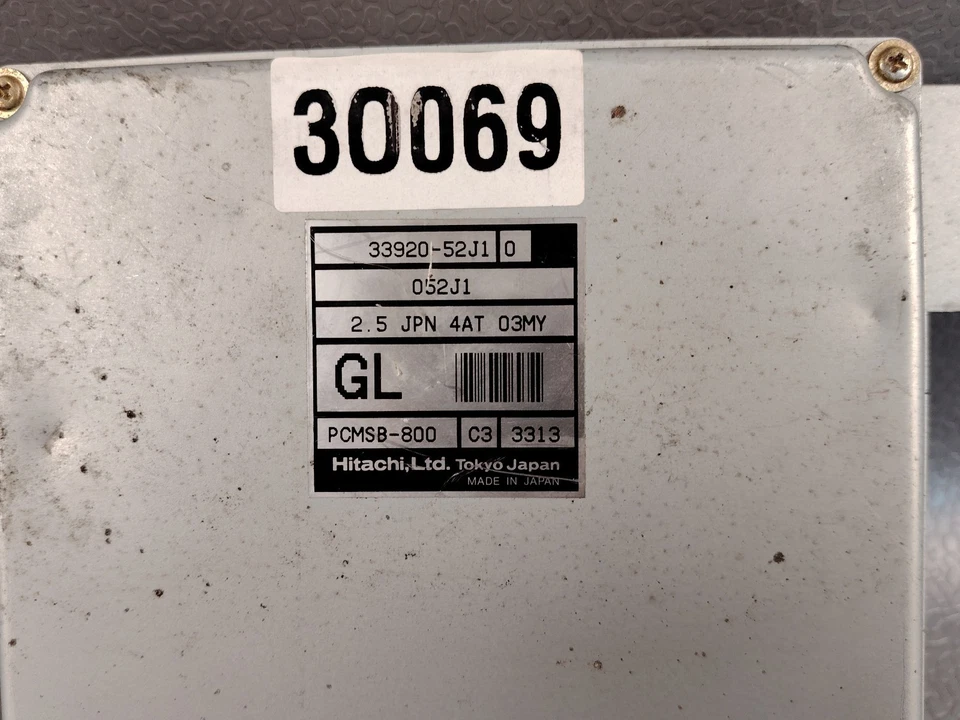 SUZUKI ESCUDO GRAND VITARA XL7 2.5 A/T ENGINE CONTROL MODULE ECM 33920 52J10 - Image 3 of 4